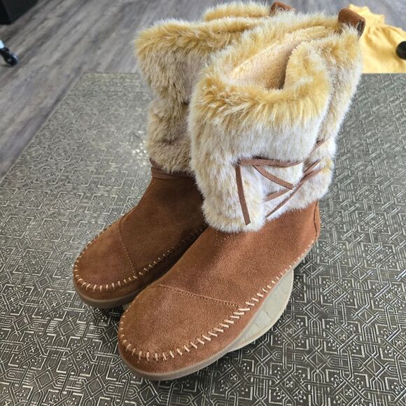 🐢 Toms Nepal Sherpa Snow Boot. SIZE 7. NWOT - Picture 8 of 12